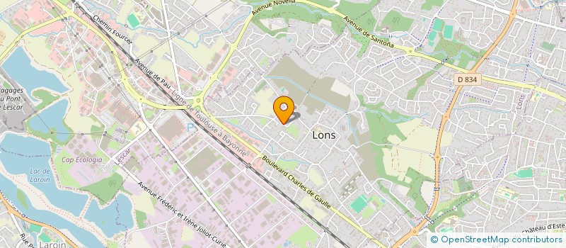 localisation de l'entreprise MONSIEUR SAAD ISSEINI  LONS