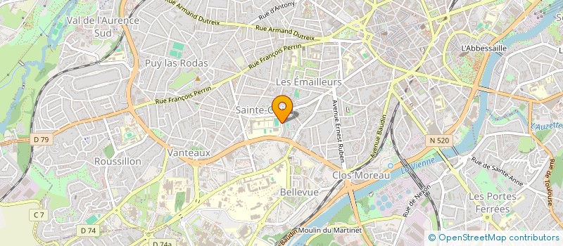 localisation de l'entreprise MONSIEUR SAAD JAWAD MOHAMMAD à LIMOGES