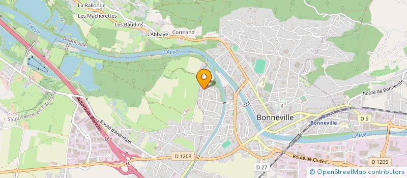 localisation de l'entreprise MONSIEUR SAAD KHIARI  BONNEVILLE