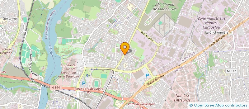 localisation de l'entreprise MONSIEUR SAAD KHLAIFI à NANTES