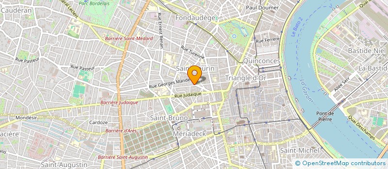 localisation de l'entreprise MONSIEUR SAAD MARZOUKI  BORDEAUX