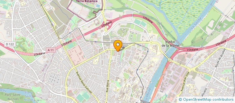 localisation de l'entreprise MONSIEUR SAAD MEKSAOUI à ANGERS