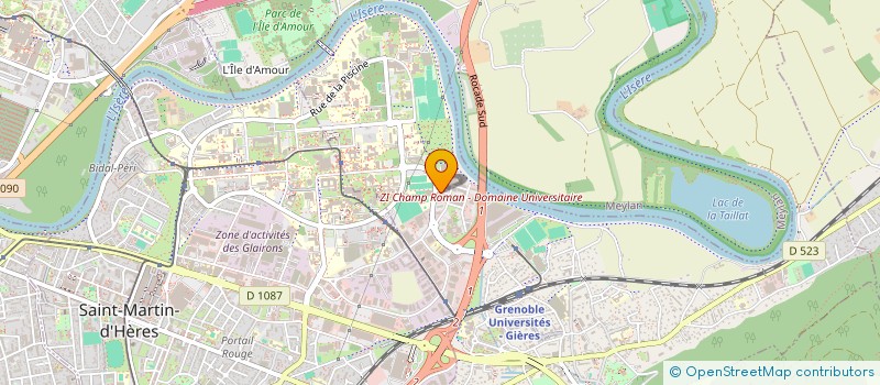 localisation de l'entreprise MONSIEUR SAAD MELLAL  GIERES