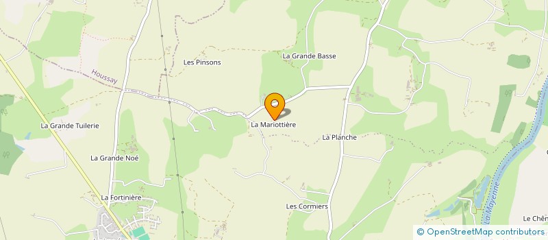localisation de l'entreprise MONSIEUR SAAD NAJART à LA ROCHE-NEUVILLE