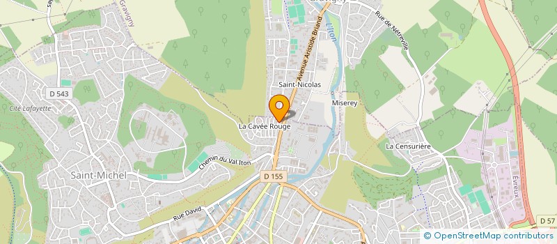 localisation de l'entreprise MONSIEUR SAAD OUMAME  EVREUX