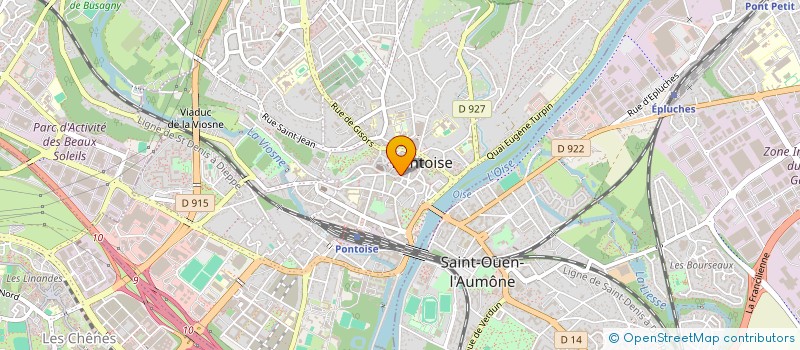 localisation de l'entreprise MONSIEUR SAAD QAMAR  PONTOISE