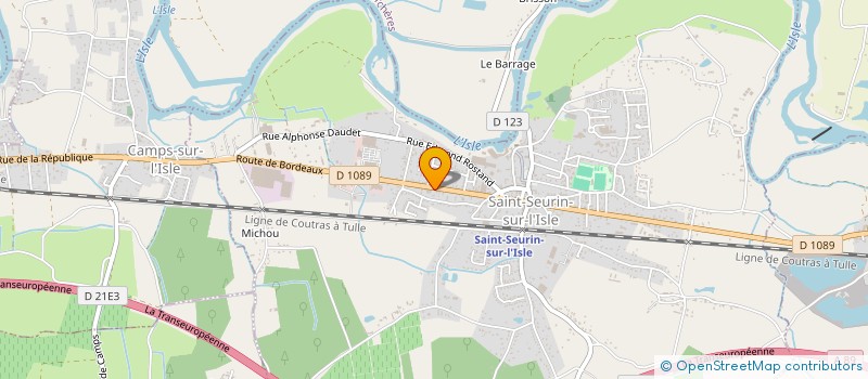 localisation de l'entreprise MONSIEUR SAAD SAIDI  SAINT-SEURIN-SUR-L'ISLE