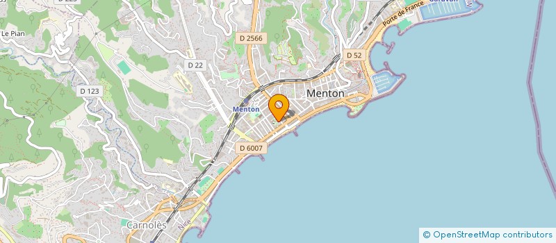 localisation de l'entreprise MONSIEUR SAAD SEMLALI  MENTON