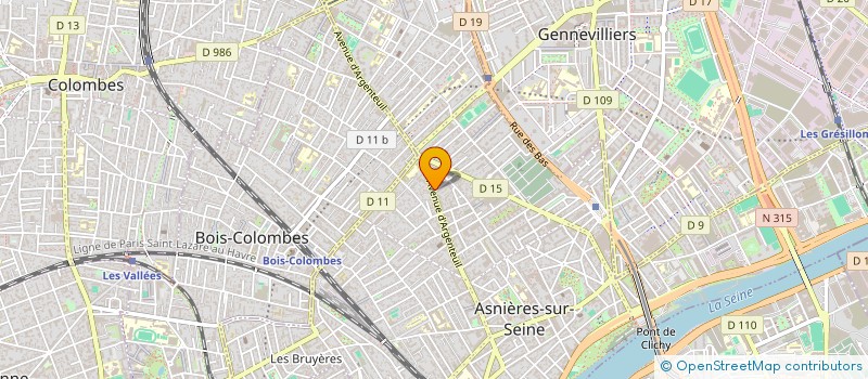 localisation de l'entreprise MONSIEUR SAAD SOLIMAN à ASNIERES-SUR-SEINE