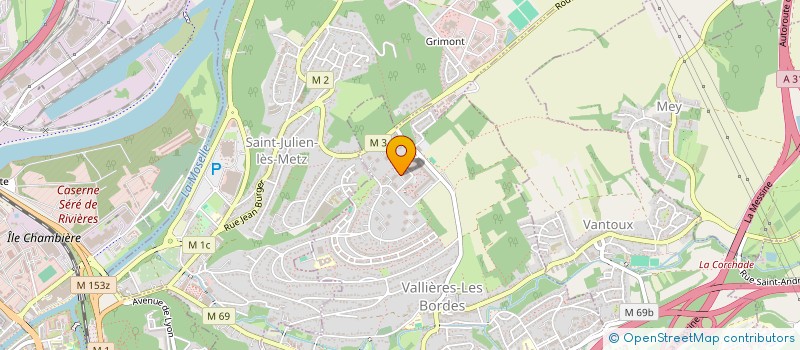 localisation de l'entreprise MONSIEUR SAAD TLEMCANI  METZ