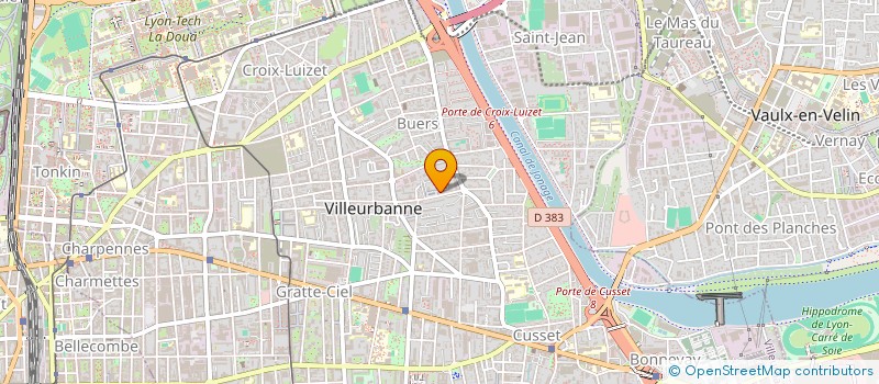 localisation de l'entreprise MONSIEUR SAAD TORCHI à VILLEURBANNE