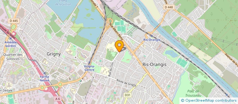 localisation de l'entreprise MONSIEUR SAADA GUET à RIS-ORANGIS