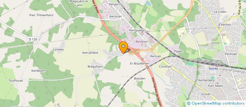 localisation de l'entreprise MONSIEUR SAADALLAH CHERNI  BRECH