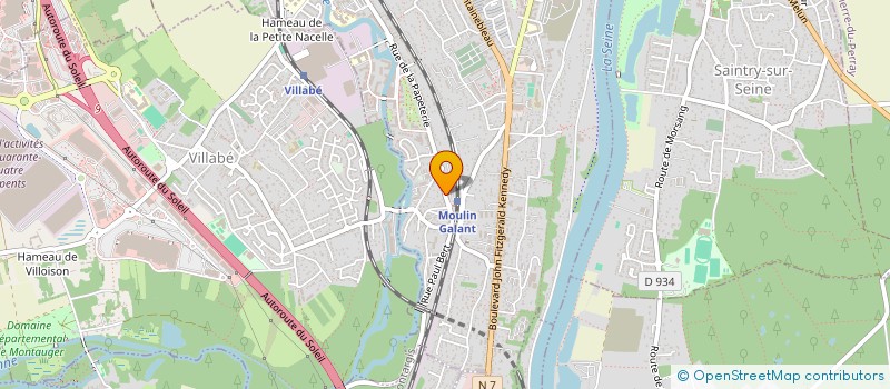 localisation de l'entreprise MONSIEUR SAADBOU ASCOFARE à CORBEIL-ESSONNES