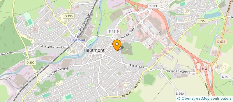 localisation de l'entreprise MONSIEUR SAADDEDDINE HANNACHI à HAUTMONT
