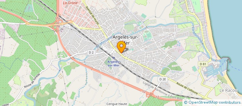 localisation de l'entreprise MONSIEUR SAADETTIN BASKAN à ARGELES-SUR-MER