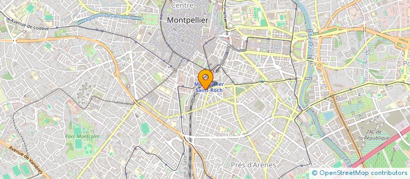 localisation de l'entreprise MONSIEUR SAADI BENADOUDA à MONTPELLIER