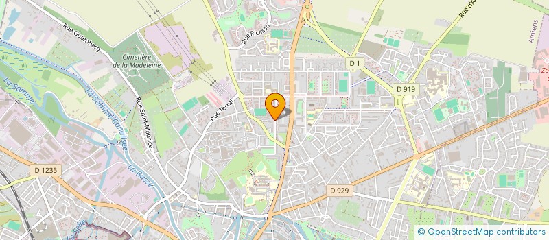 localisation de l'entreprise MONSIEUR SAADI DJEMAI  AMIENS