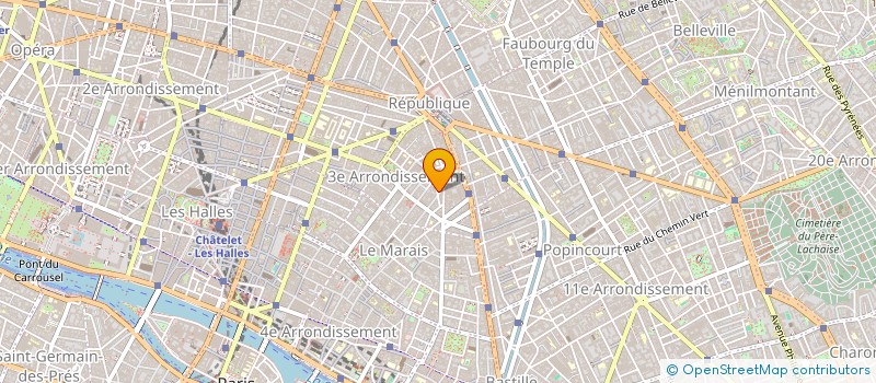 localisation de l'entreprise MONSIEUR SAADI KINA à PARIS
