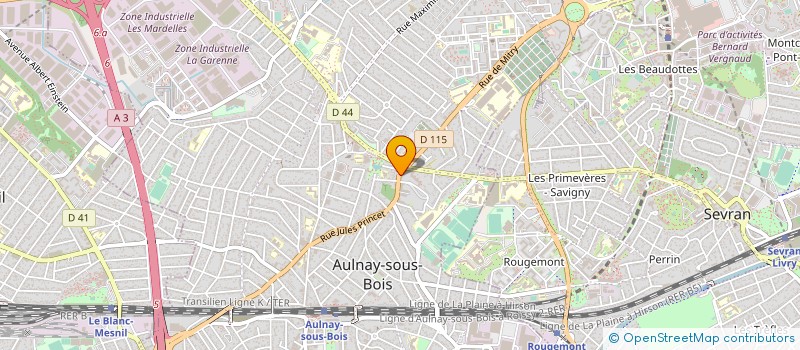 localisation de l'entreprise MONSIEUR SAADY BOUNE  AULNAY-SOUS-BOIS