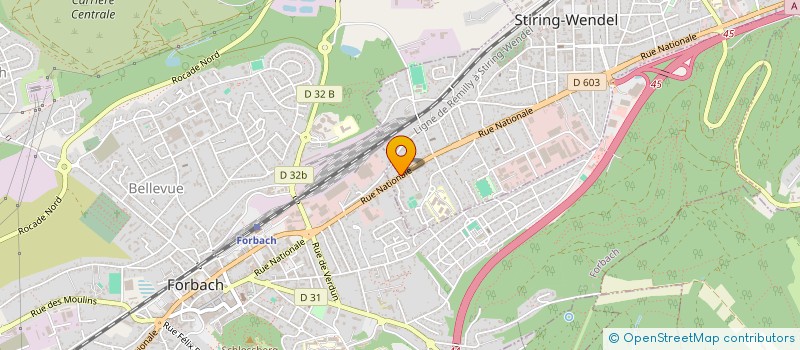 localisation de l'entreprise MONSIEUR SAAED AL JANDO  STIRING-WENDEL