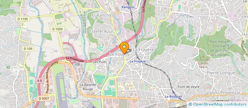 localisation de l'entreprise MONSIEUR SAAID AZEGOUAGH  CANNES