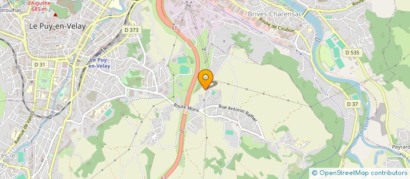 localisation de l'entreprise MONSIEUR SAAID EL BELGHITI  LE PUY-EN-VELAY