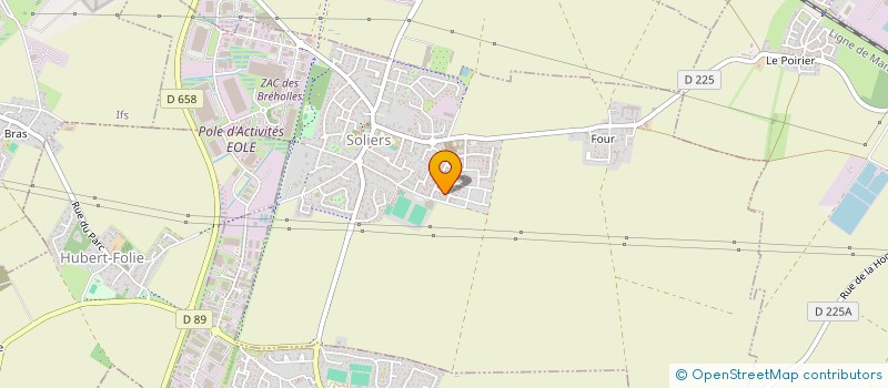 localisation de l'entreprise MONSIEUR SAAKIAN IURI  SOLIERS