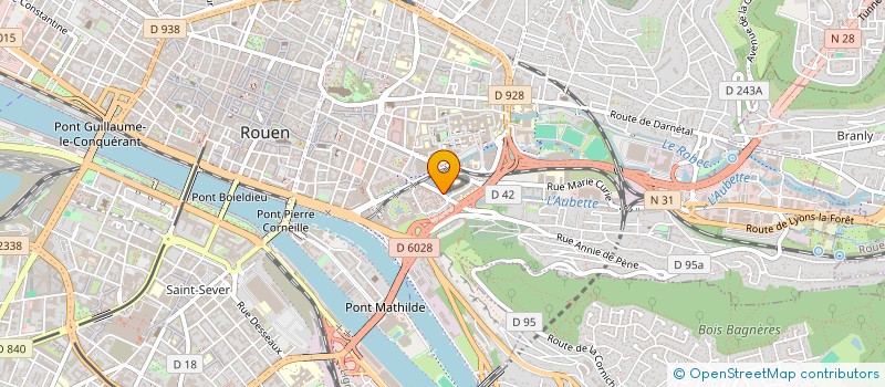 localisation de l'entreprise MONSIEUR SAANI NOVAT à ROUEN