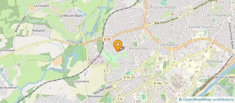 localisation de l'entreprise MONSIEUR SABAH MOHAMMAD à LIMOGES