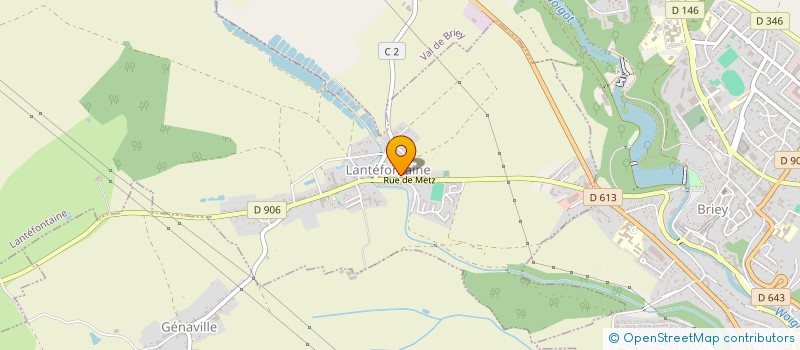 localisation de l'entreprise MONSIEUR SABAHUDIN SACIROVIC  VAL DE BRIEY