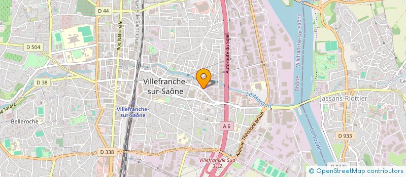 localisation de l'entreprise MONSIEUR SABAN KOMUR à VILLEFRANCHE-SUR-SAONE