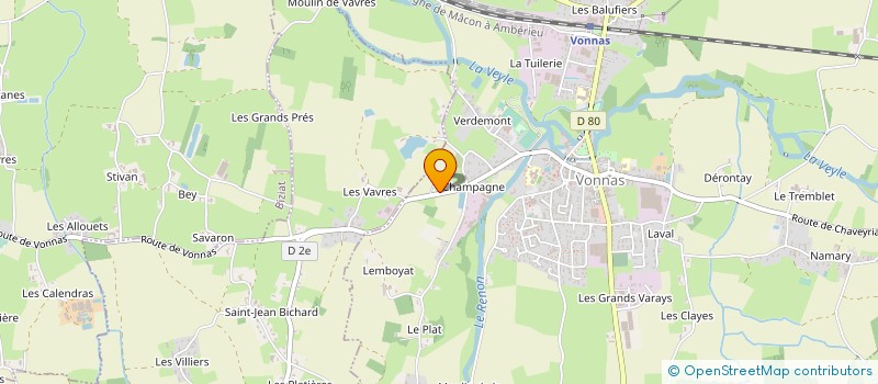 localisation de l'entreprise MONSIEUR SABAN TASPINAR  VONNAS