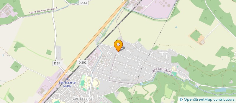 localisation de l'entreprise MONSIEUR SABAN TUGCU  LES ESSARTS-LE-ROI