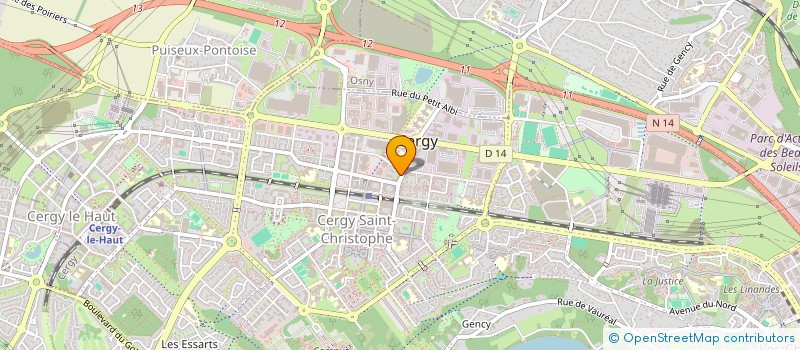 localisation de l'entreprise MONSIEUR SABAR KADRI  CERGY