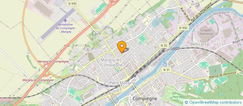 localisation de l'entreprise MONSIEUR SABARATNAM PRATHABAN  MARGNY-LES-COMPIEGNE