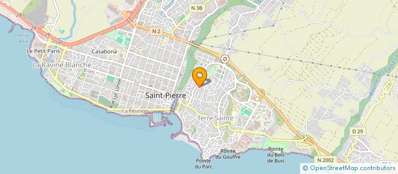 localisation de l'entreprise MONSIEUR SABARBADY SINAYEN à SAINT-PIERRE