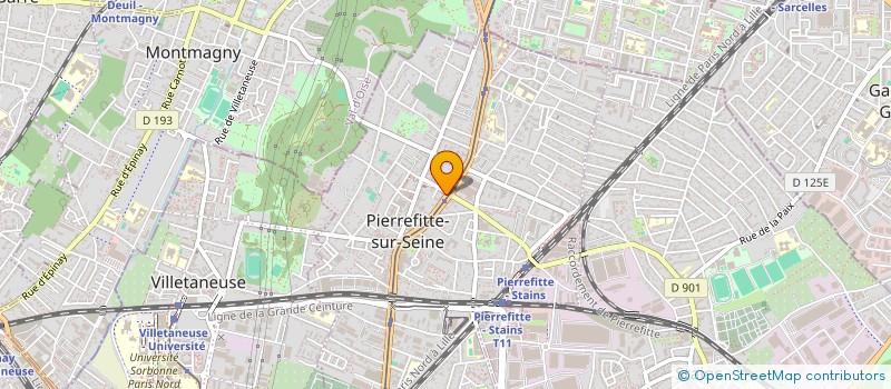 localisation de l'entreprise MONSIEUR SABAWOON AHMADZAI à PIERREFITTE-SUR-SEINE