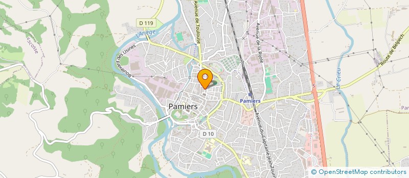 localisation de l'entreprise MONSIEUR SABBIR AHMED à PAMIERS