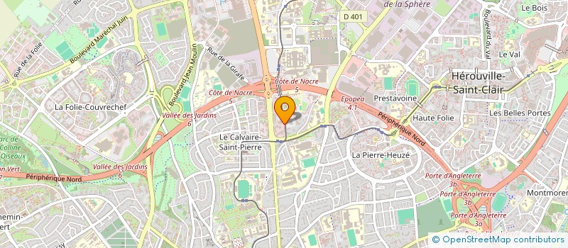 localisation de l'entreprise MONSIEUR SABBIR CHOWDHURY à CAEN