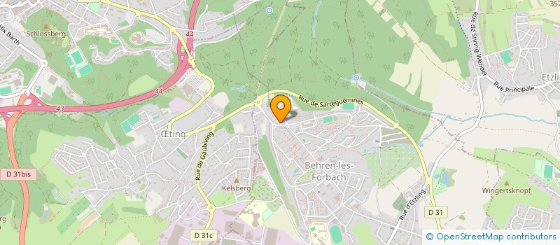 localisation de l'entreprise MONSIEUR SABEDIN SACIRI  METZ