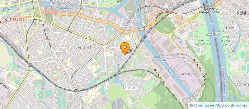localisation de l'entreprise MONSIEUR SABEDIN SEJDIU  STRASBOURG