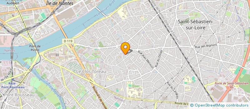 localisation de l'entreprise MONSIEUR SABEHAQ SADAT  SAINT-SEBASTIEN-SUR-LOIRE