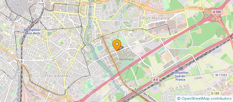 localisation de l'entreprise MONSIEUR SABER ABDELJAWED à MONTPELLIER