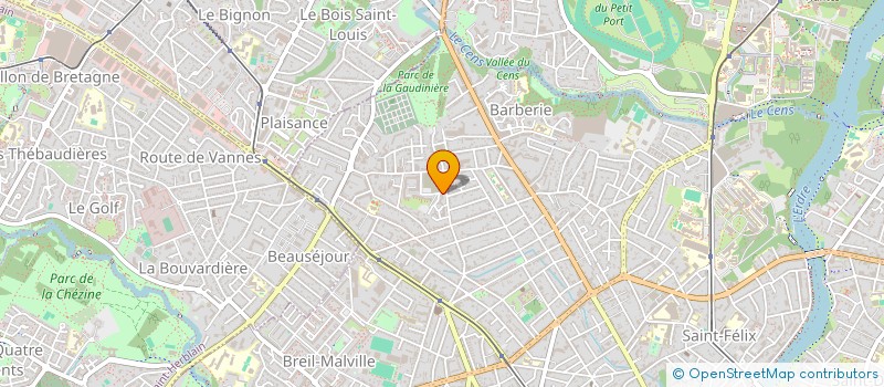 localisation de l'entreprise MONSIEUR SABER AMAHJOUR à NANTES