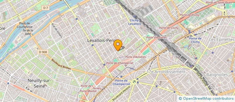 localisation de l'entreprise MONSIEUR SABER AYOUB DJERIDI à LEVALLOIS-PERRET