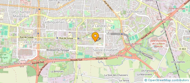 localisation de l'entreprise MONSIEUR SABER BEN ROMDHANE à RENNES