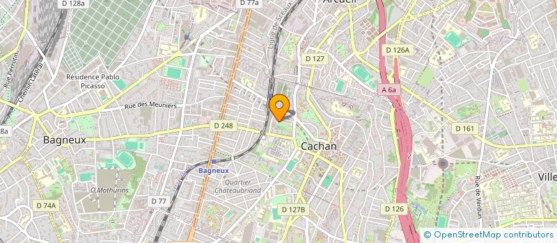 localisation de l'entreprise MONSIEUR SABER BOULLIF  CACHAN