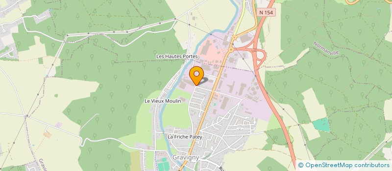 localisation de l'entreprise MONSIEUR SABER BOUVARD à GRAVIGNY