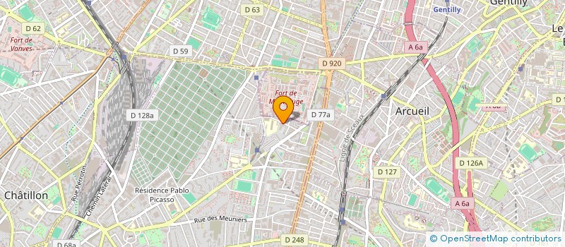 localisation de l'entreprise MONSIEUR SABER CHERIF à BAGNEUX